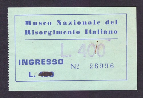 Biglietto ingresso museo - biglietto,
