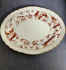 Richard Ginori - Piatto Ovale 33x25cm Vecchio Ginori  Galli Rossi Prima Serie