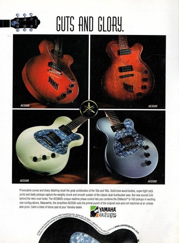 Print rivista yamaha - aes, 800
