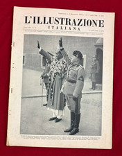 Rivista L’Illustrazione Italiana 17 Aprile 1938 supplemento storico ventennio