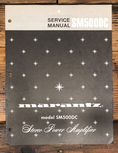 Marantz sm500dc 500dc - marantz,