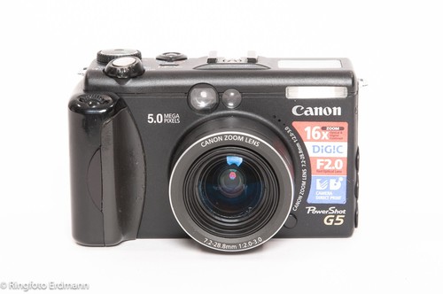 Canon powershot 0 mp - powershot, g5