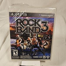 Videogioco Rock Band 3 Sony PlayStation 3 PS3 nuovo sigillato in fabbrica Harmonix