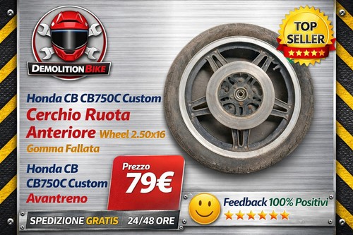 Honda cb750c custom cerchio - cb,