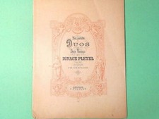 SIX PETITS DUOS POUR DEUX VIOLONS OP 23 VIOLINO I PLEYEL HERMANN PETERS