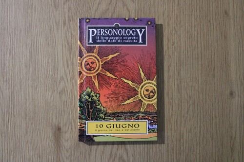 Personology giugno - 10,