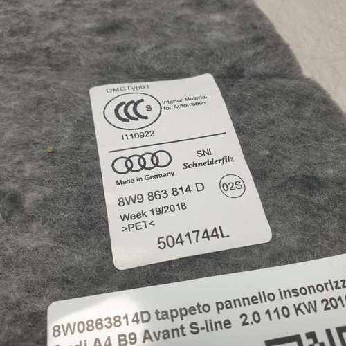Tappezzeria completa per audi - per,