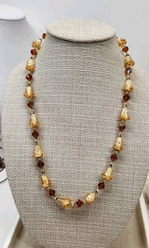 Rara collana vintage vetro - collana,
