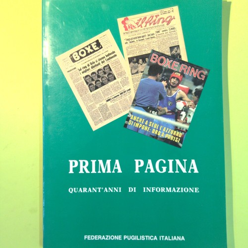 Prima pagina quarant anni - pagina, quarant'anni