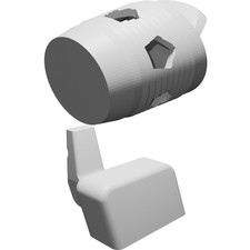 Clip montaggio led per - clip,
