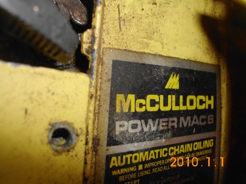Mcculloch 160s chainsaw - mcculloch,