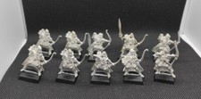 Warhammer fantasy whfb high elves 10 shadow warriors metal OOP