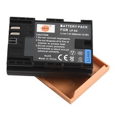 DSTE LP E6 LPE6 Batteria