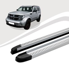 Pedane Adatte Per Dodge Nitro Dal 09-2006 Al 12/2012 MAJA Argento