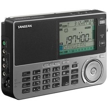 Sangean A500461  ATS-909X2 Ricevitore mondiale FM, OL, AM Funzione allarme Nero