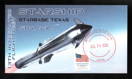 Spacex starship volo di - starship, 13°