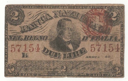 Falso epoca lire banca - falso,
