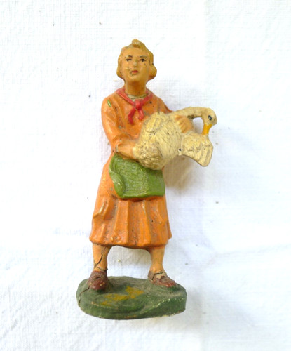 Vecchia statuina pasta - statuina,