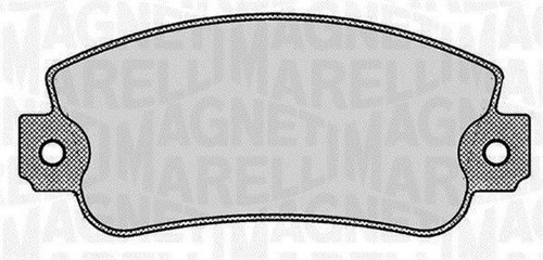 Magneti marelli kit pastiglie - marelli,
