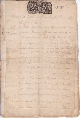 Documento manoscritto