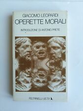 Giacomo Leopardi - Operette