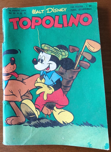Topolino originale 10 - topolino, n.
