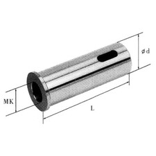 Bussola a cono morse per torretta tornio 40x120 mm cm3 Fervi t00bc/lcm3