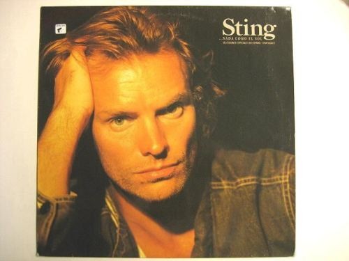 Sting nada como sol lp - nada,