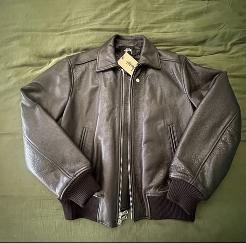 Stussy leather flight - stussy,
