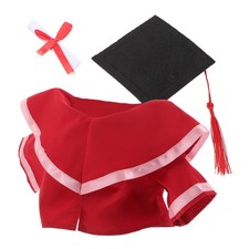  1 set di mini cappello e toga