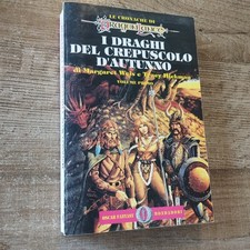 LIBRO I DRAGHI DEL CREPUSCOLO D'AUTUNNO CRONACHE DI DRAGON LANCE WEIS HICKMAN 1