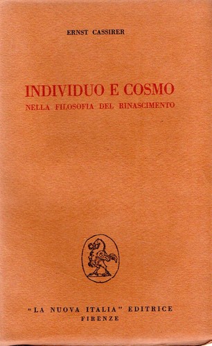 Cassirer ernst individuo e - cassirer,, ernst.
