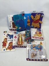 Winnie The Pooh & Friends Disney lotto di oggetti casuali vintage nuovi