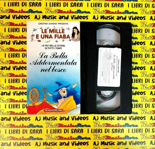 Vhs film bella addormentata - vhs,
