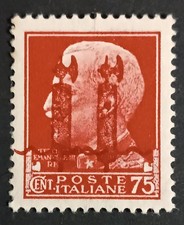 Francobolli Regno D' Italia 1944 Varietà R.S.I.