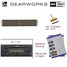 Pellicola contatto radio per FIAT Punto 188 MK2 Blaupunkt display