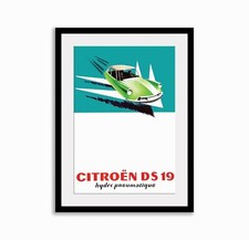Stampa Poster DS 19 Citroën