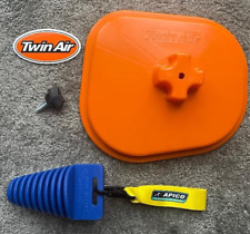 KAWASAKI KXF 250 2021-2023 DOPPIO AIR BOX COPERCHIO LAVAGGIO + TAPPO SCARICO BUNG