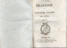 Tragedie di Vittorio Alfieri
