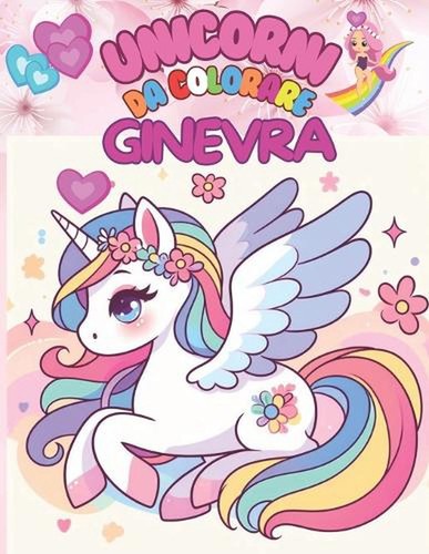 Unicorni colorare 50 - da, +50