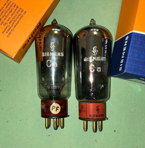 Coppia triodi audio - , siemens