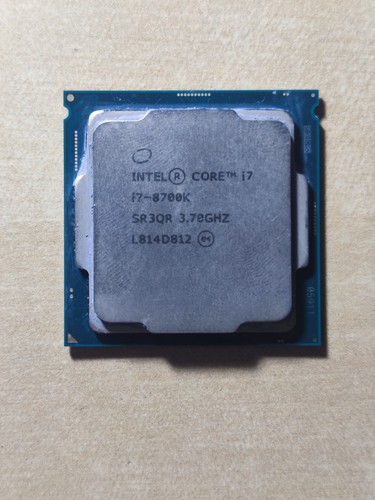 Intel core 8700k 70ghz - core, 4,70ghz