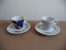 Lavazza by Rosenthal 2 tazze tazzine caffè con piattini decorate serie Tierra