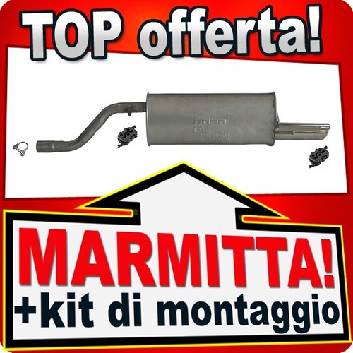 Silenziatore posteriore per - silenziatore,