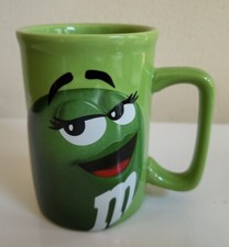 Green M&Ms World Ceramic 4.5"