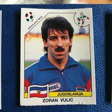 PANINI ITALIA 90 F.I.F.A. WORLD CUP VULIC N 273 CON VELINA ORIGINALE