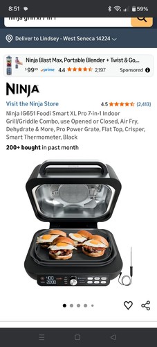Ninja ig651 foodi smart - ig651, pro
