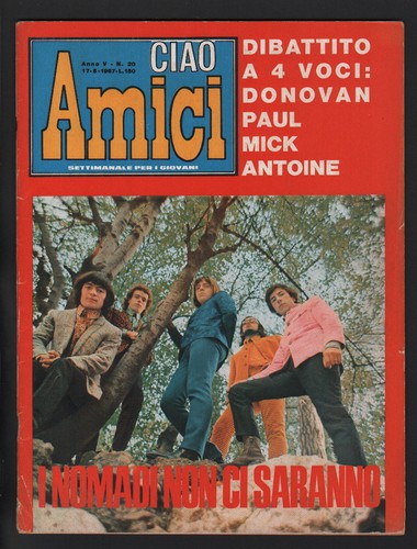 Ciao amici 1967 - amici, nomadi