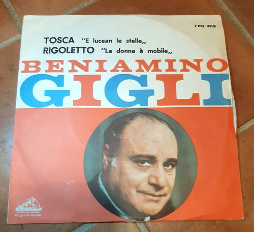 Beniamino gigli tosca - beniamino,