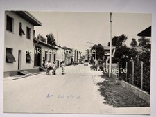 FONTANAFREDDA panificio animata bicicletta Pordenone vecchia cartolina